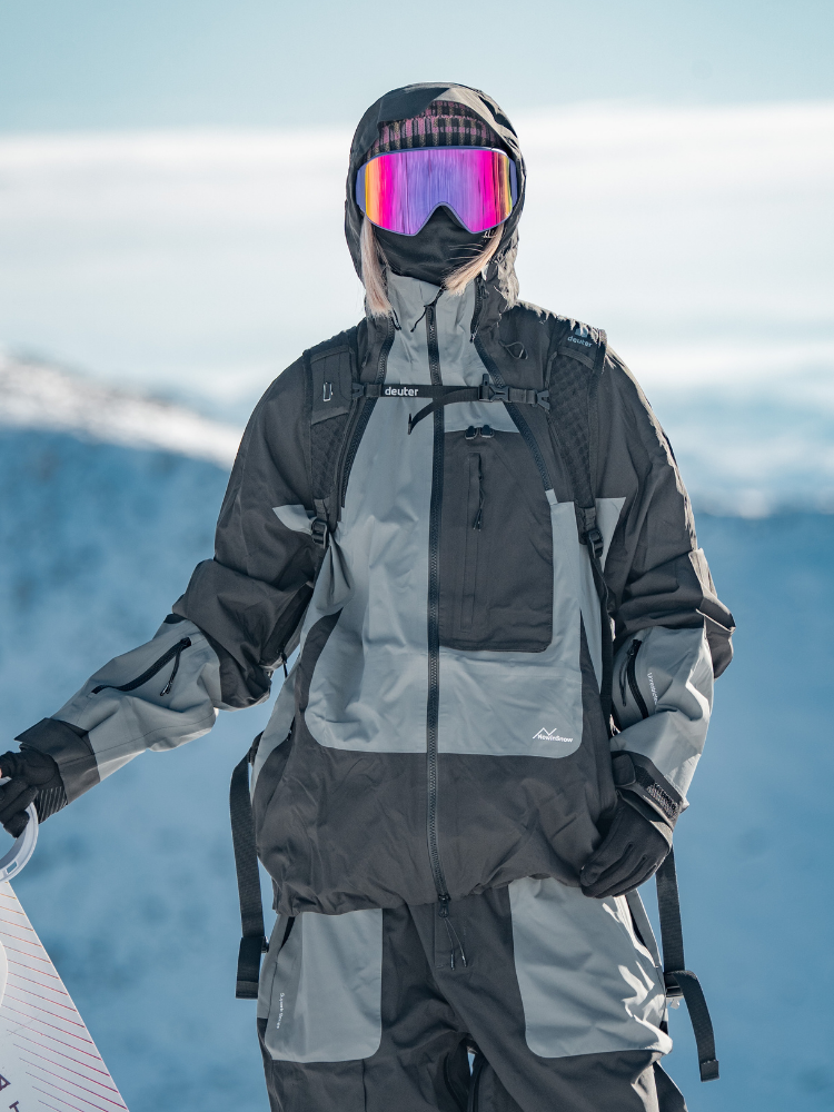 SuperB Color Blend Snow Tech Shell Ski Jacket - Unisex | NowInSnow