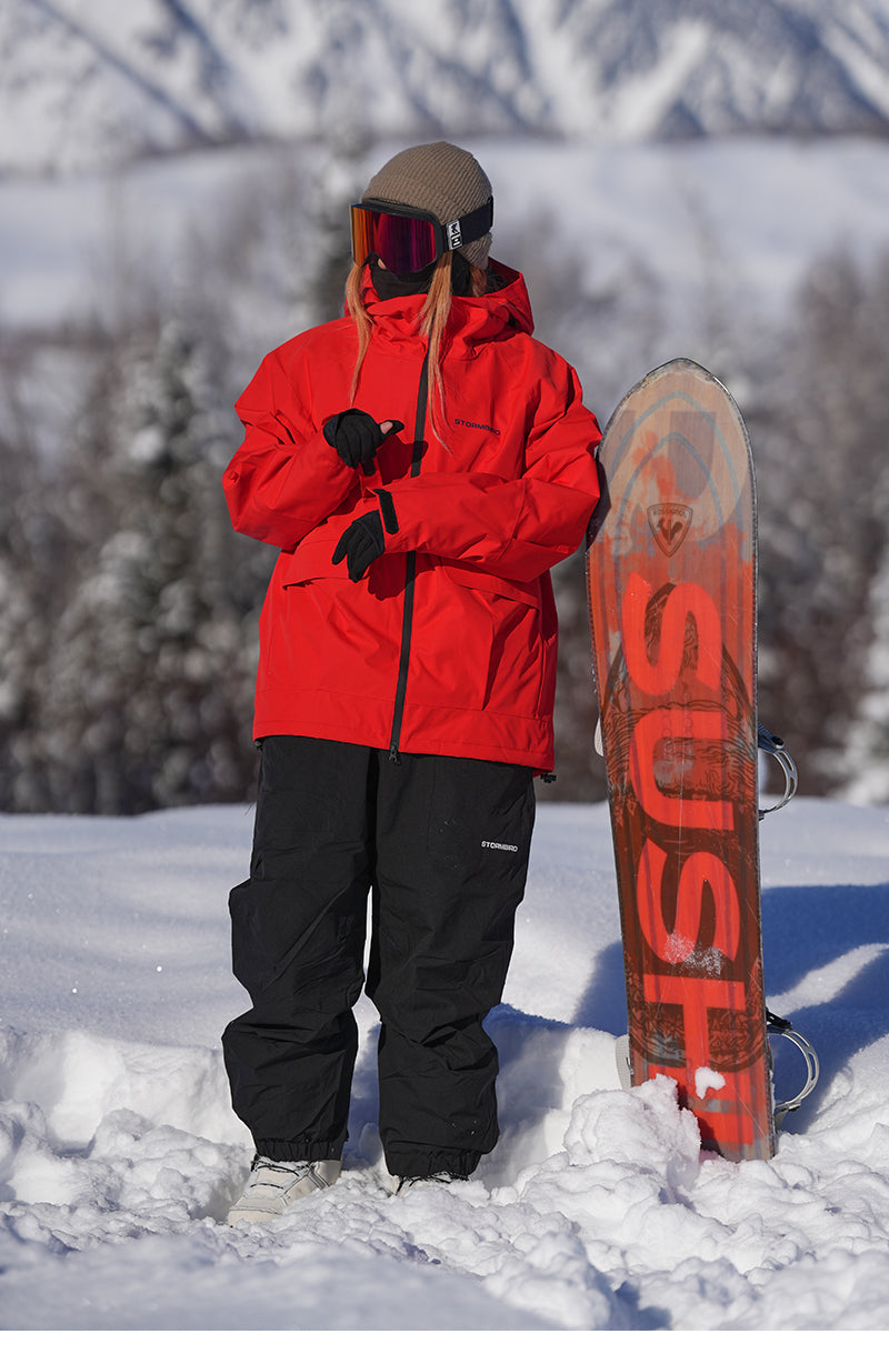 2L Stormbird Baggy Dual-Collar Insulated Ski Jacket - Unisex | Doorek
