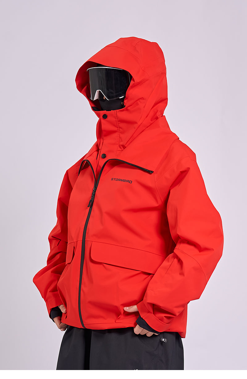2L Stormbird Baggy Dual-Collar Insulated Ski Jacket - Unisex | Doorek