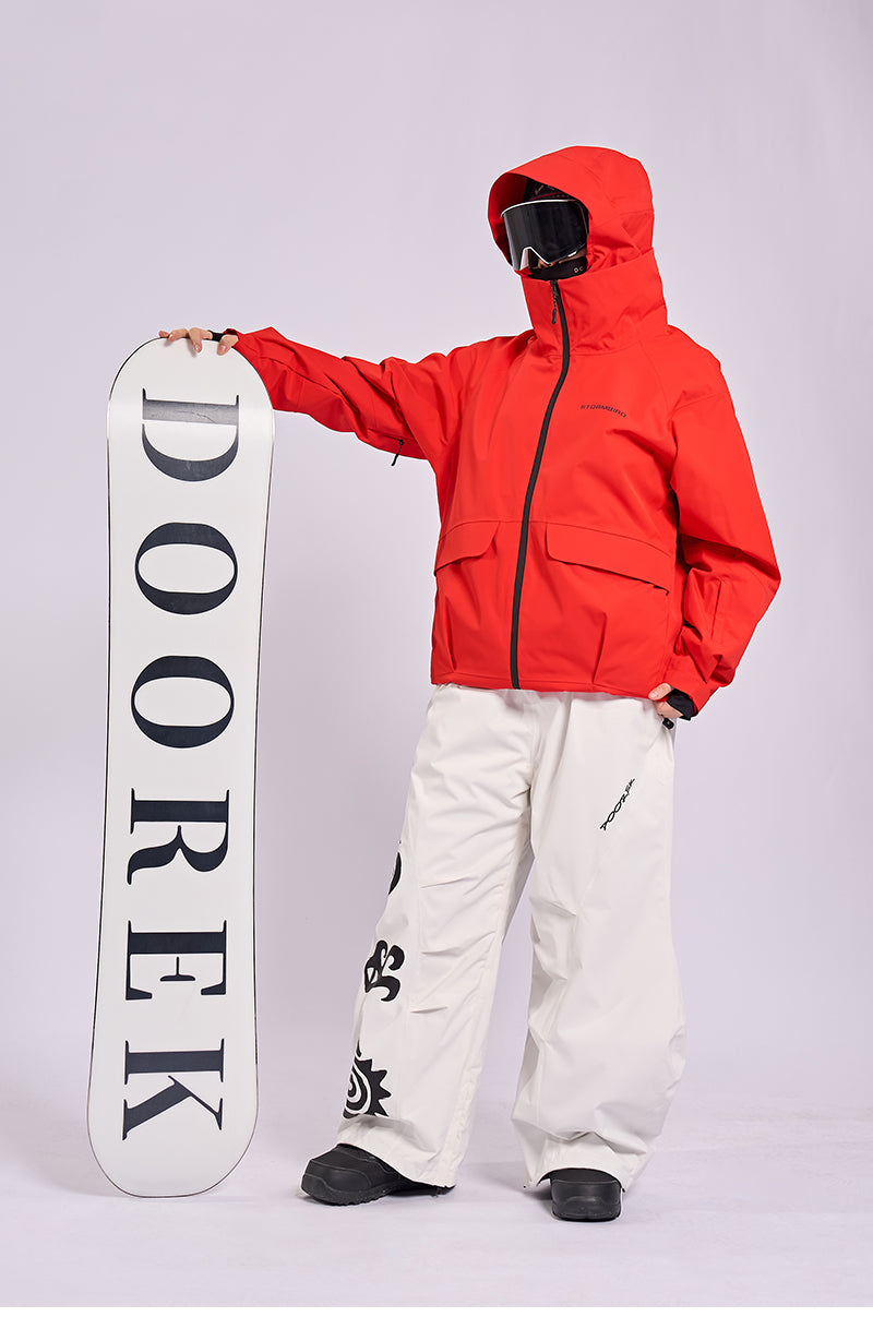 2L Stormbird Baggy Dual-Collar Insulated Ski Jacket - Unisex | Doorek