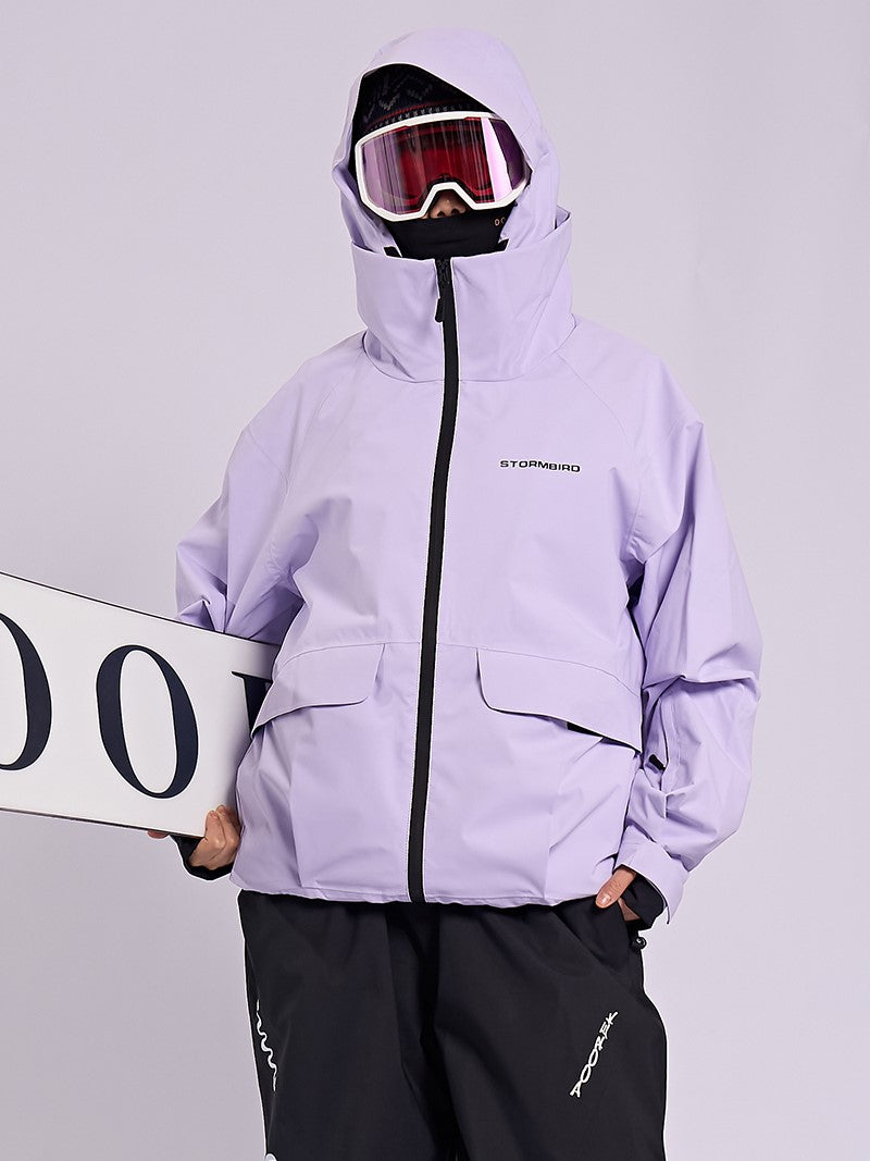 2L Dual-Collar Insulated Ski Jacket - Unisex | Doorek