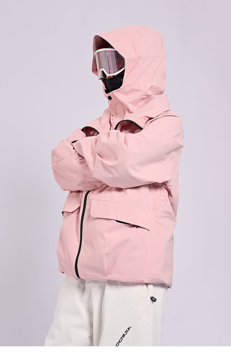 2L Stormbird Baggy Dual-Collar Insulated Ski Jacket - Unisex | Doorek