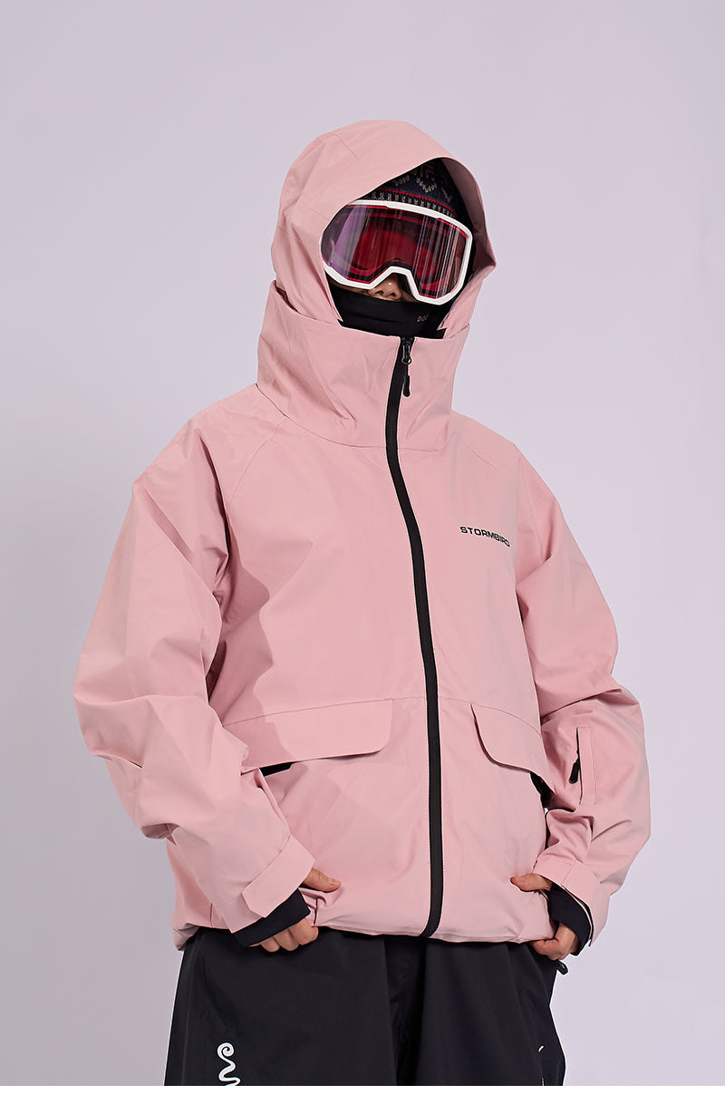 2L Stormbird Baggy Dual-Collar Insulated Ski Jacket - Unisex | Doorek