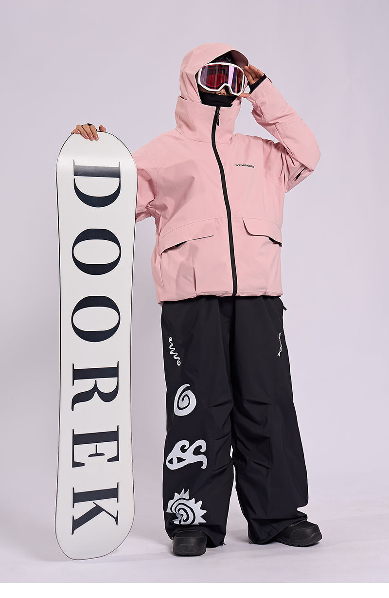 2L Stormbird Baggy Dual-Collar Insulated Ski Jacket - Unisex | Doorek