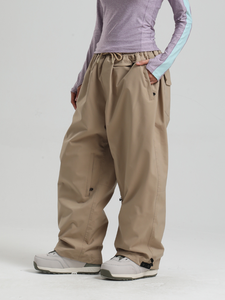 Sleek Baggy 15K Snow Pants - Women's | Gsou Snow
