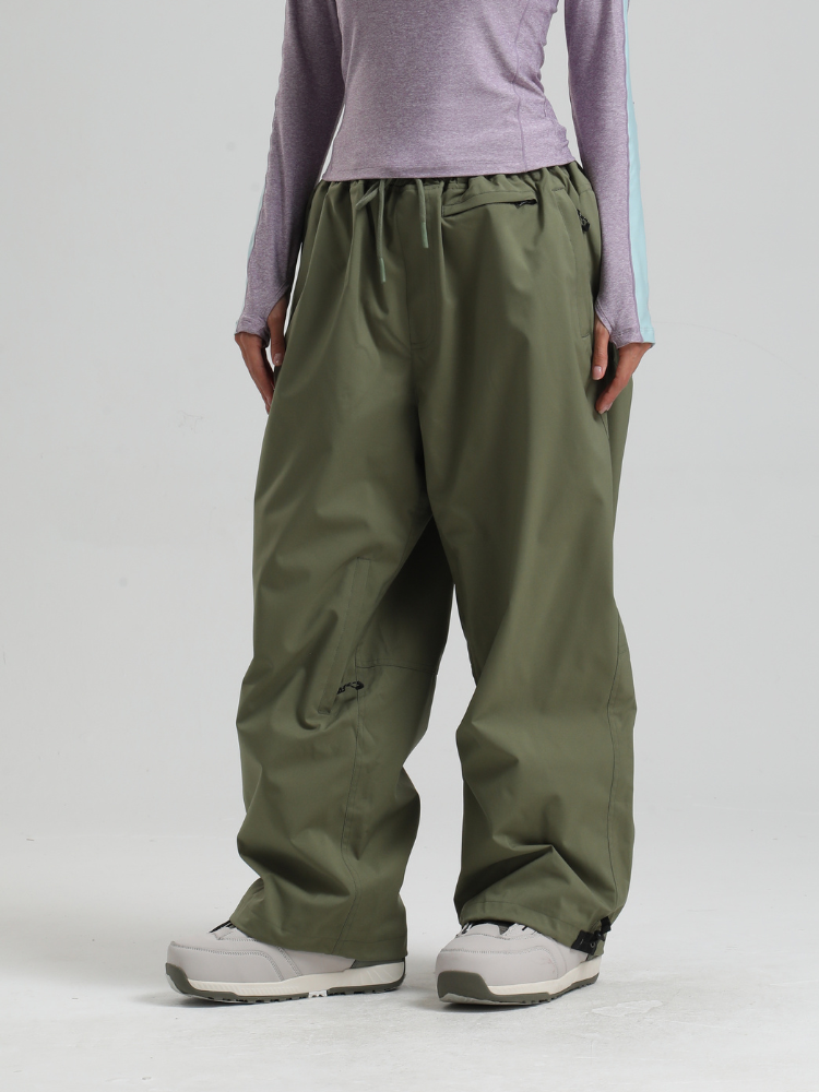 Sleek Baggy 15K Snow Pants - Women's | Gsou Snow