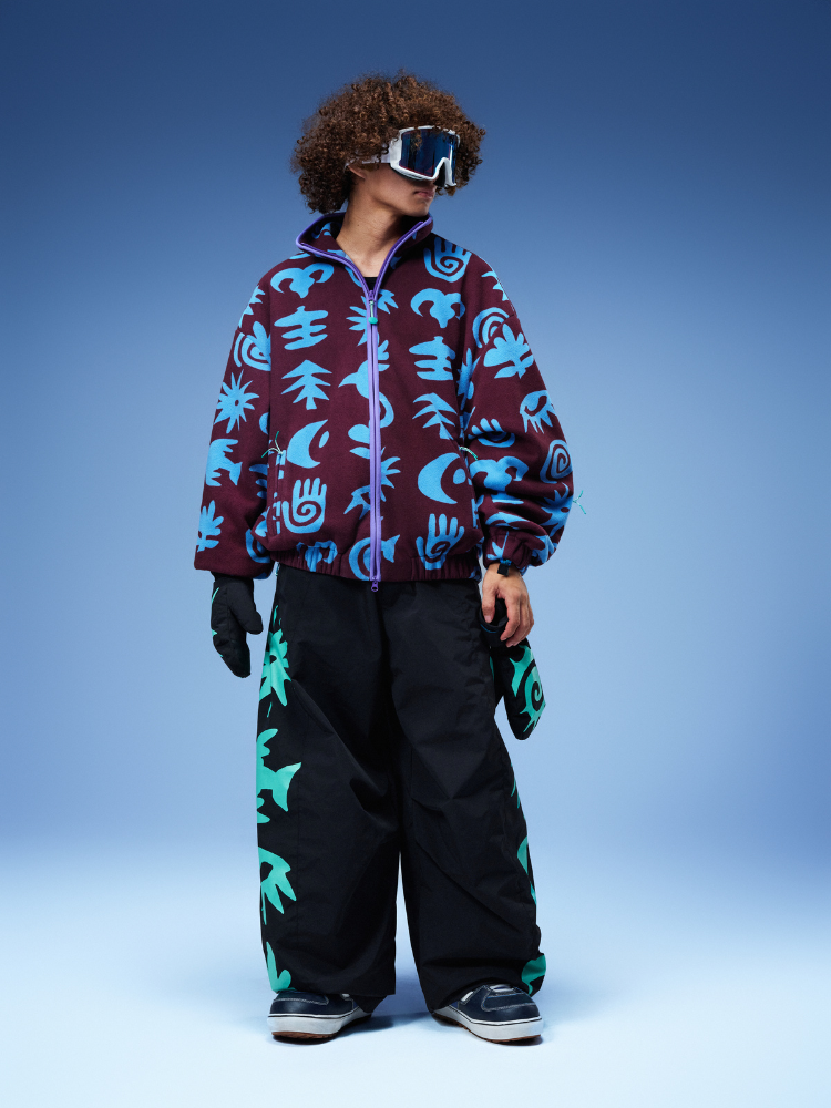 Totem Spirit Z-Fit Baggy Snow Pants - Unisex  | OddyEddy