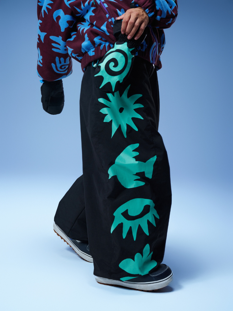 Totem Spirit Z-Fit Baggy Snow Pants - Unisex  | OddyEddy