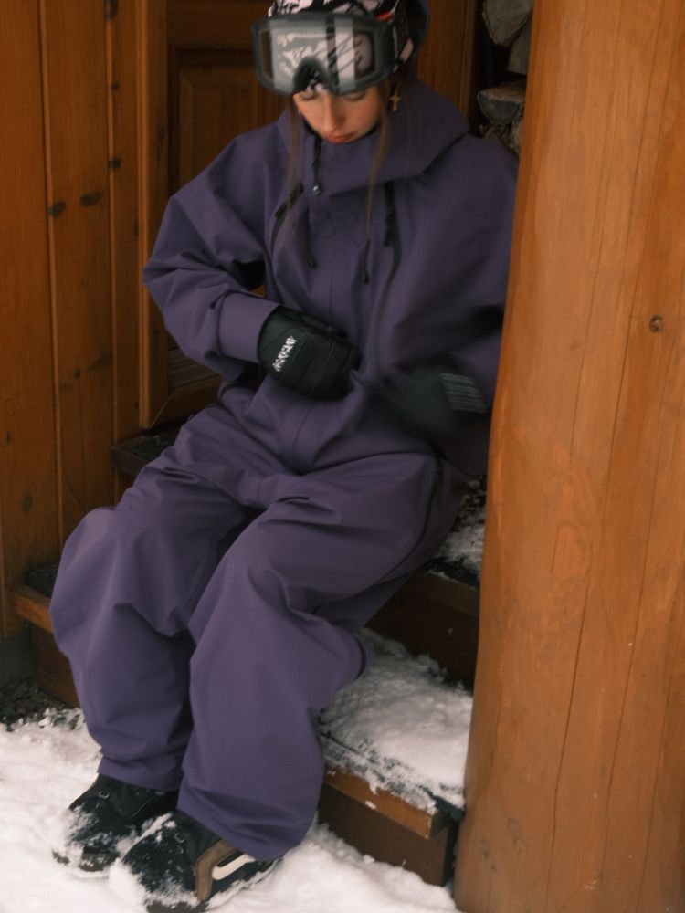 GlideFlow Baggy Shell Ski Jacket – Unisex | Doorek