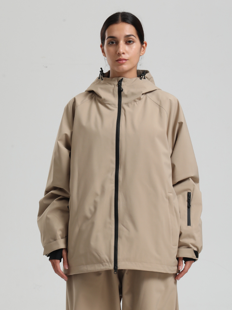 Sleek Oversized 20K Snow Jacket - Women's | Gsou Snow