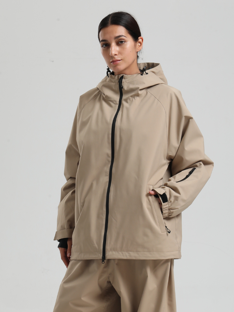 Sleek Oversized 20K Snow Jacket - Women's | Gsou Snow