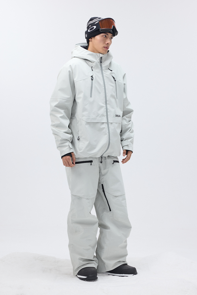Haku  3L Insulated Snowboard Jacket –  Unisex | Capelin Crew