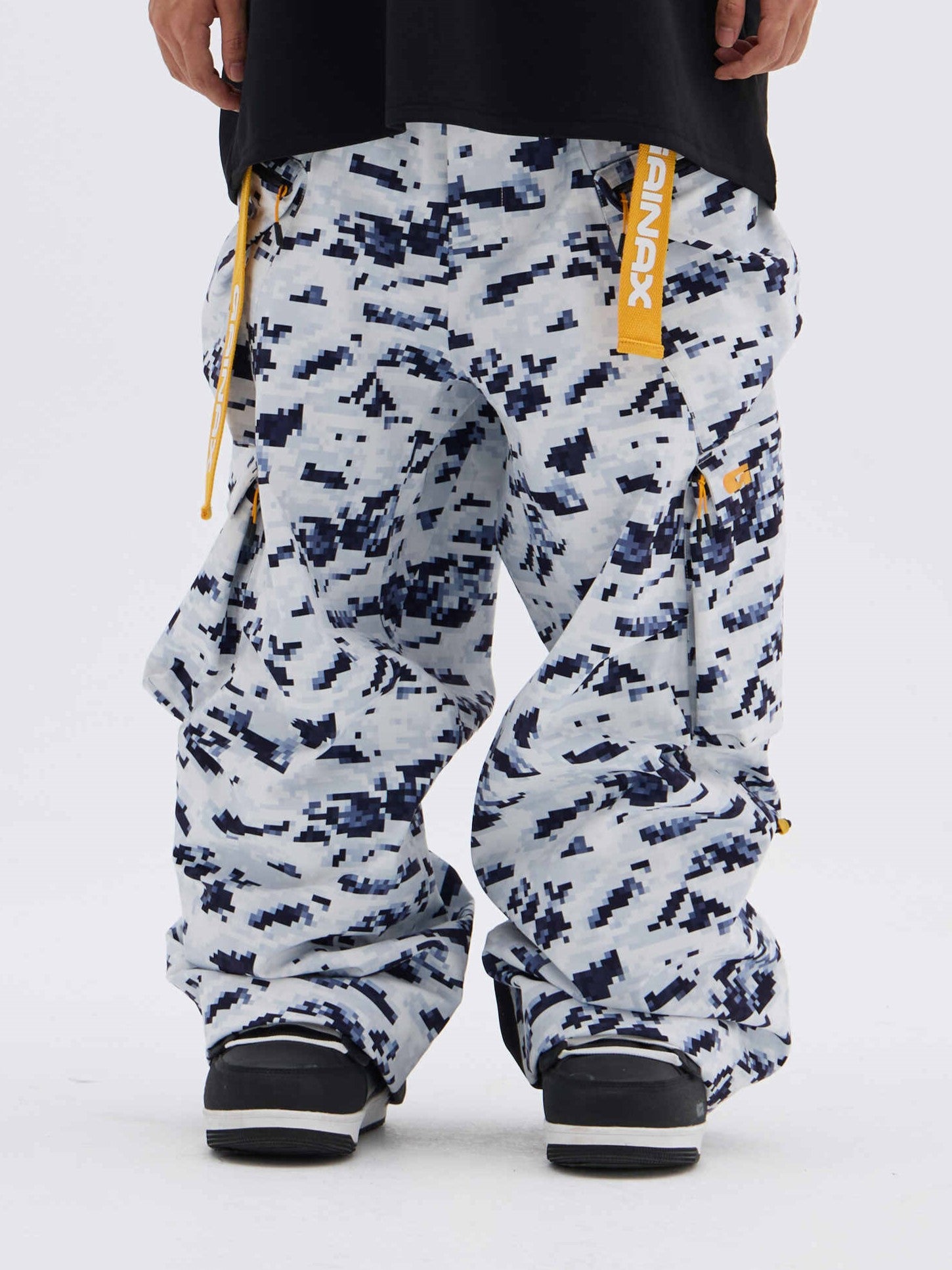 REBEL 3L Waterproof Freeride Ski Pants Snow camouflage - Unisex | GAINAX
