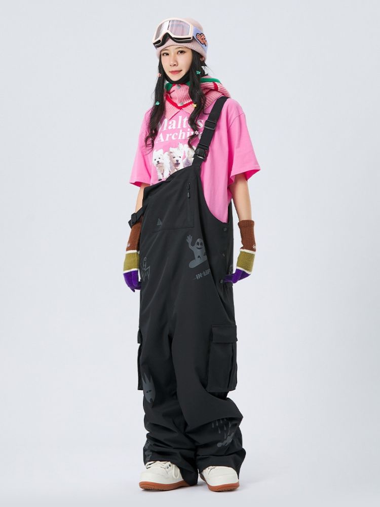 Graffiti 10K Baggy Bib Pants – Unisex | NANDN