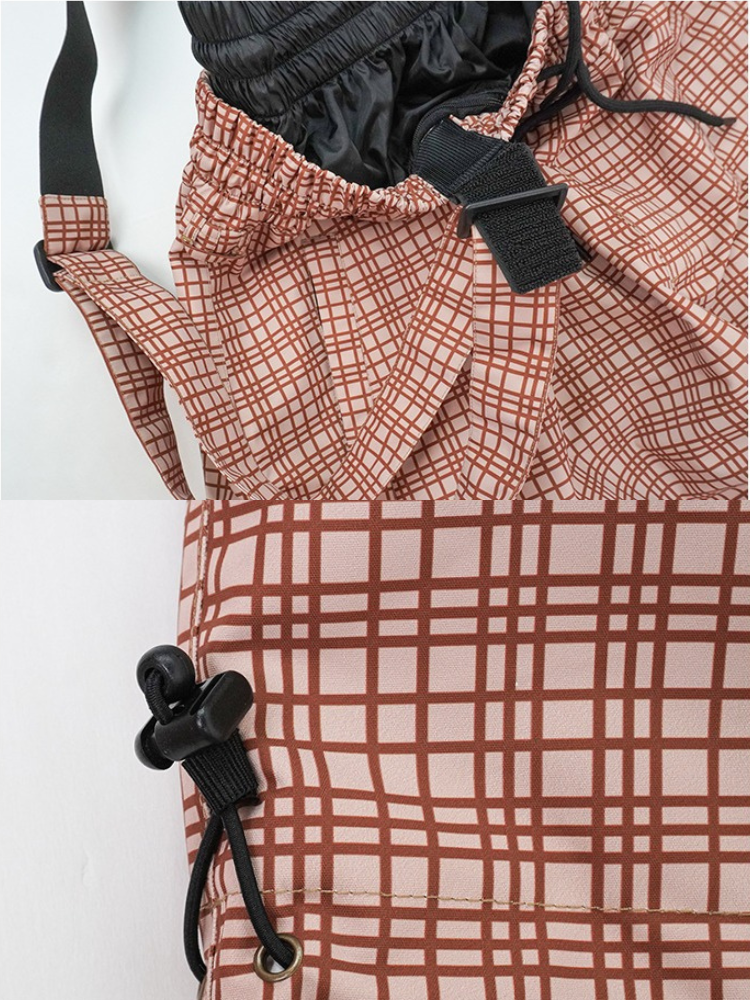 Molocoster Checkered Insulated Snow Pants – Unisex