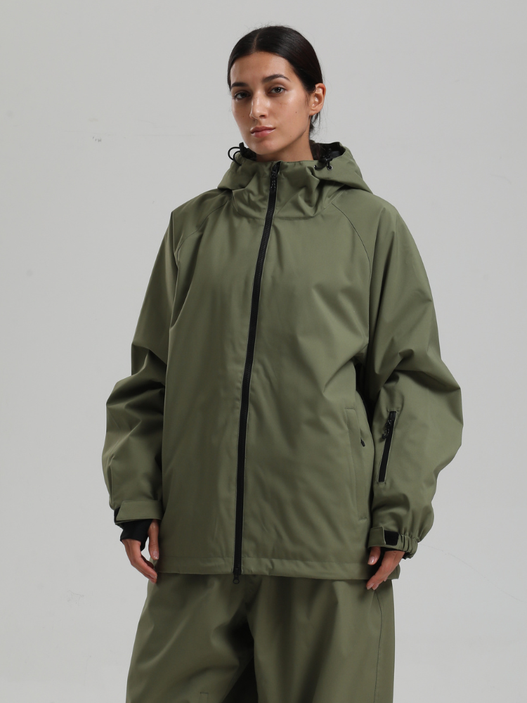 Sleek Oversized 20K Snow Jacket - Women's | Gsou Snow
