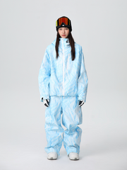 Denim Drift Baggy Insulated Snow Suit - Women's | Searipe