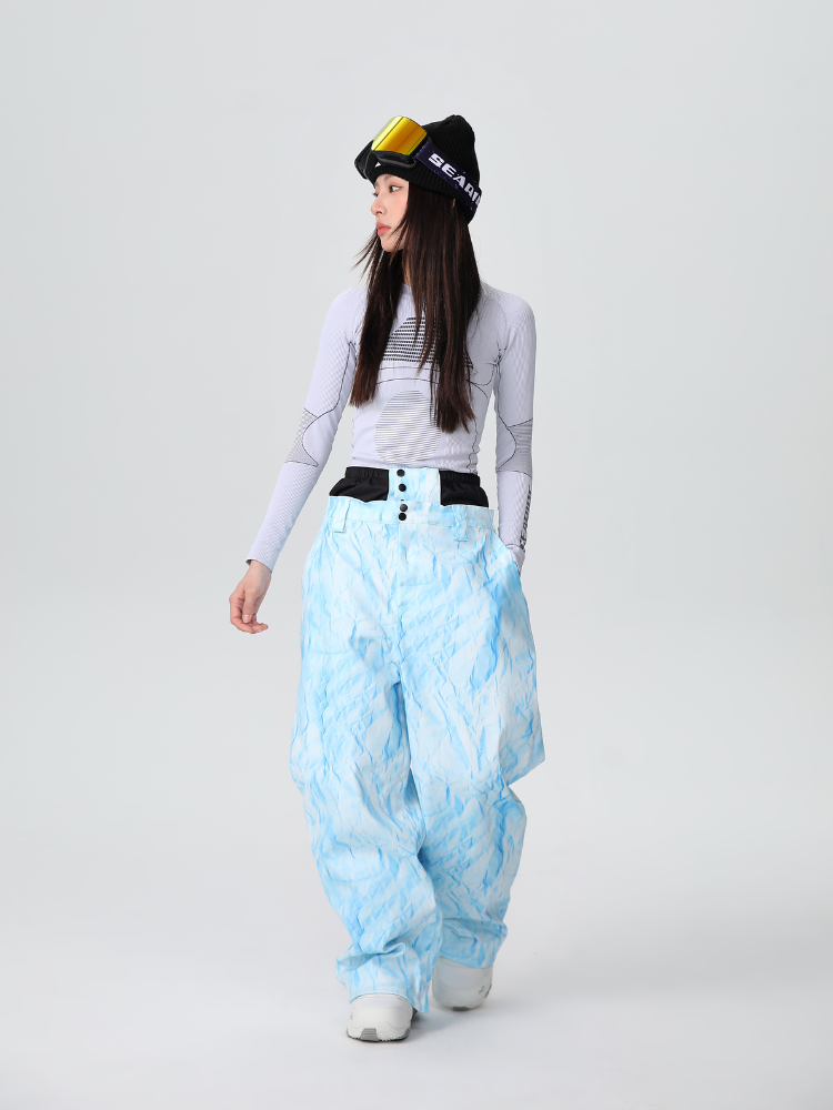 Denim Drift Baggy Insulated Snow Suit - Women's | Searipe