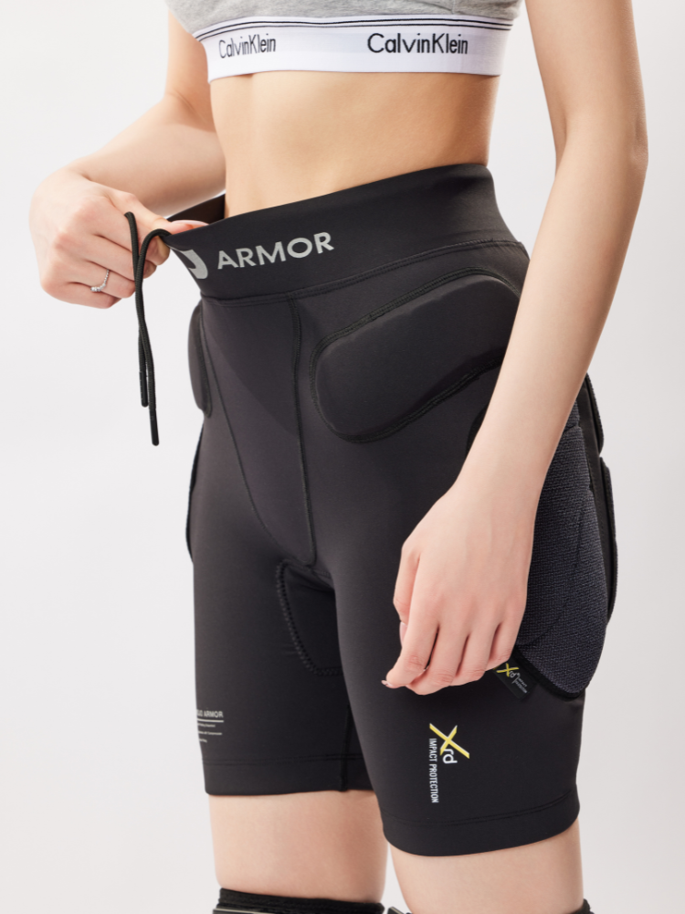 The Shield XRD Protection Hip Shorts - Women's | SNOJO ARMOR