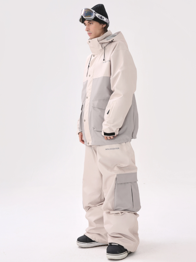 3L Candy Patchwork Insulated Ski Suit – Unisex | Molocoster