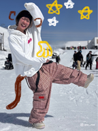 Checkered Insulated Snow Pants – Unisex | Molocoster