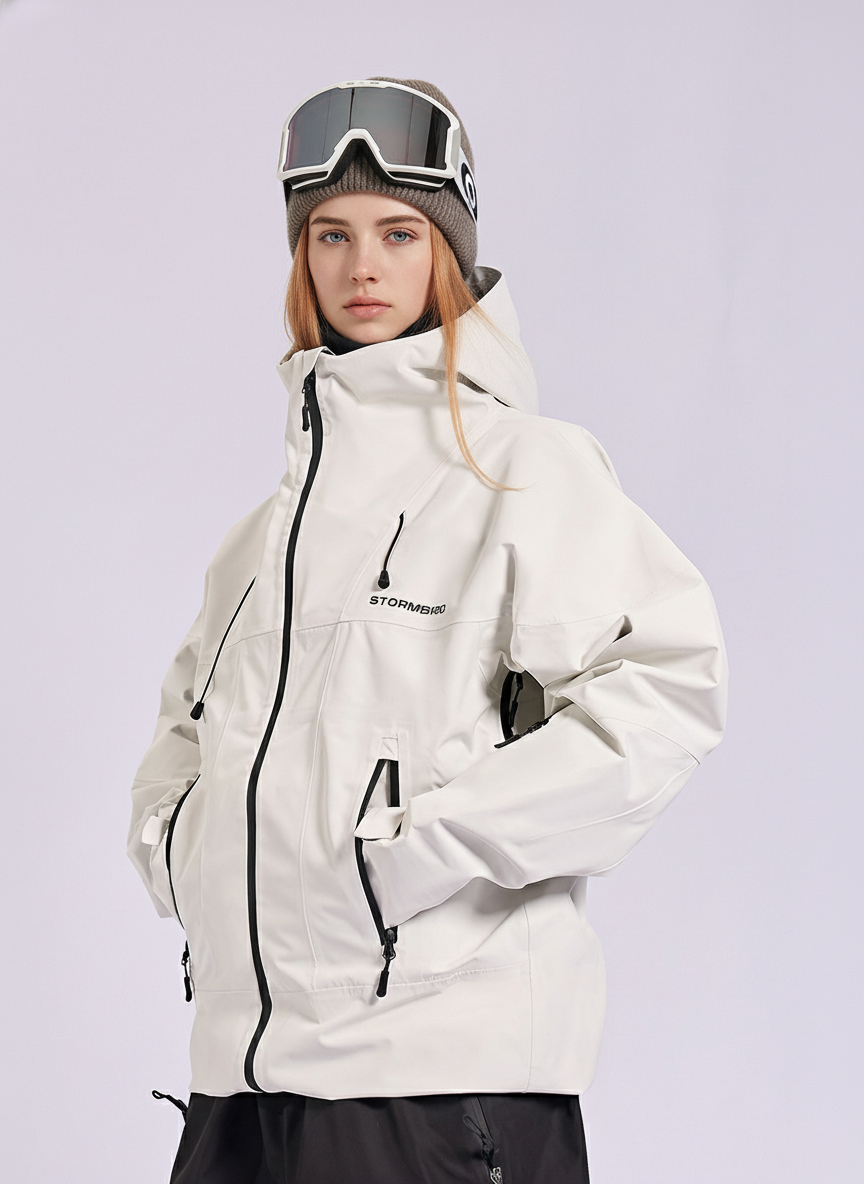 3L Stormbird Baggy Shell Ski Jacket - Unisex | Doorek