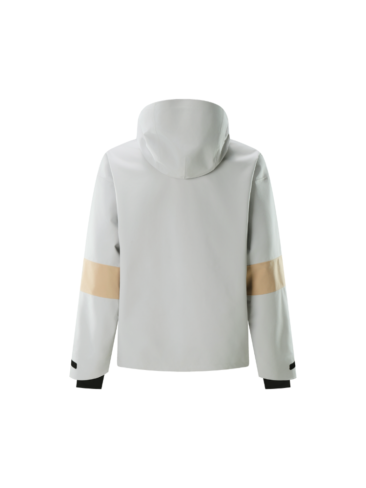 Winter Ticket Grey Freeride 3L Pullover Jacket [Limited Region] Winter Ticket | Snowears.com