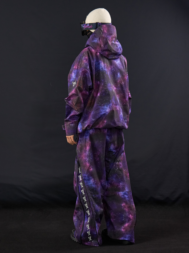 GlideFlow Galactic 20K/10K 3-Layer Shell Baggy Ski Suit - Unisex | Doorek