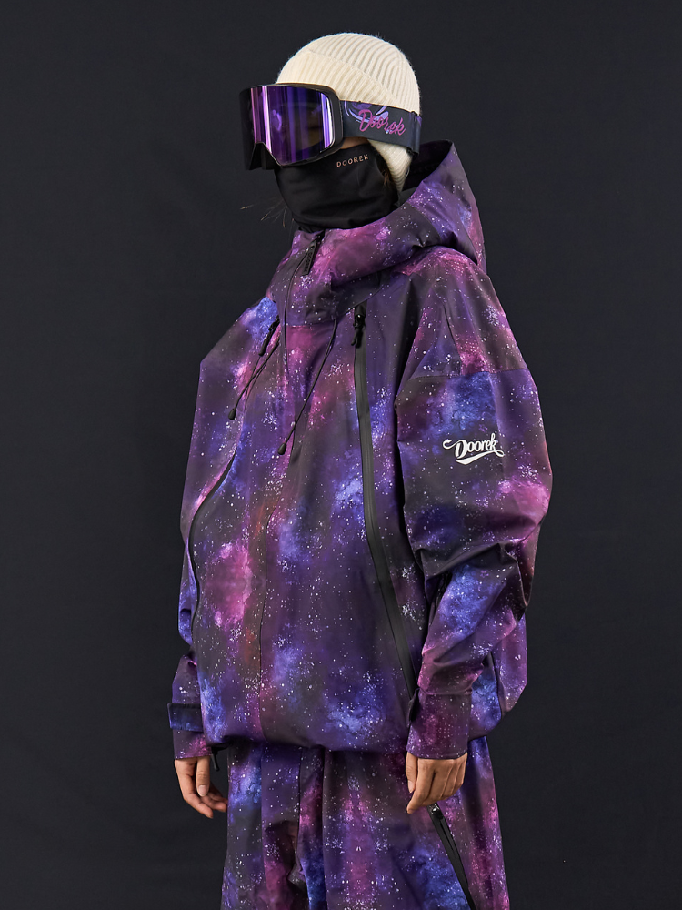 GlideFlow Galactic 20K/10K 3-Layer Shell Ski Jacket - Unisex | Doorek