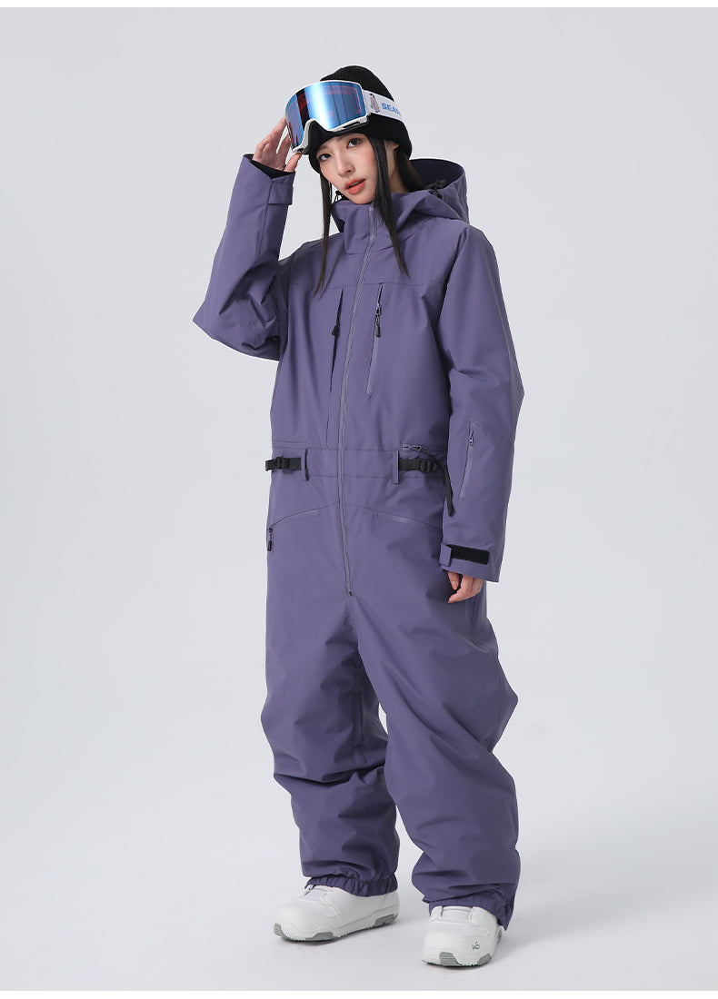 3L Waterproof One-Piece Ski Suit 20K - Unisex | Searipe