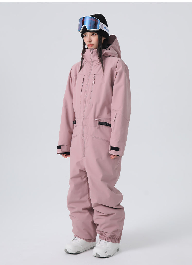 3L Waterproof One-Piece Ski Suit 20K - Unisex | Searipe
