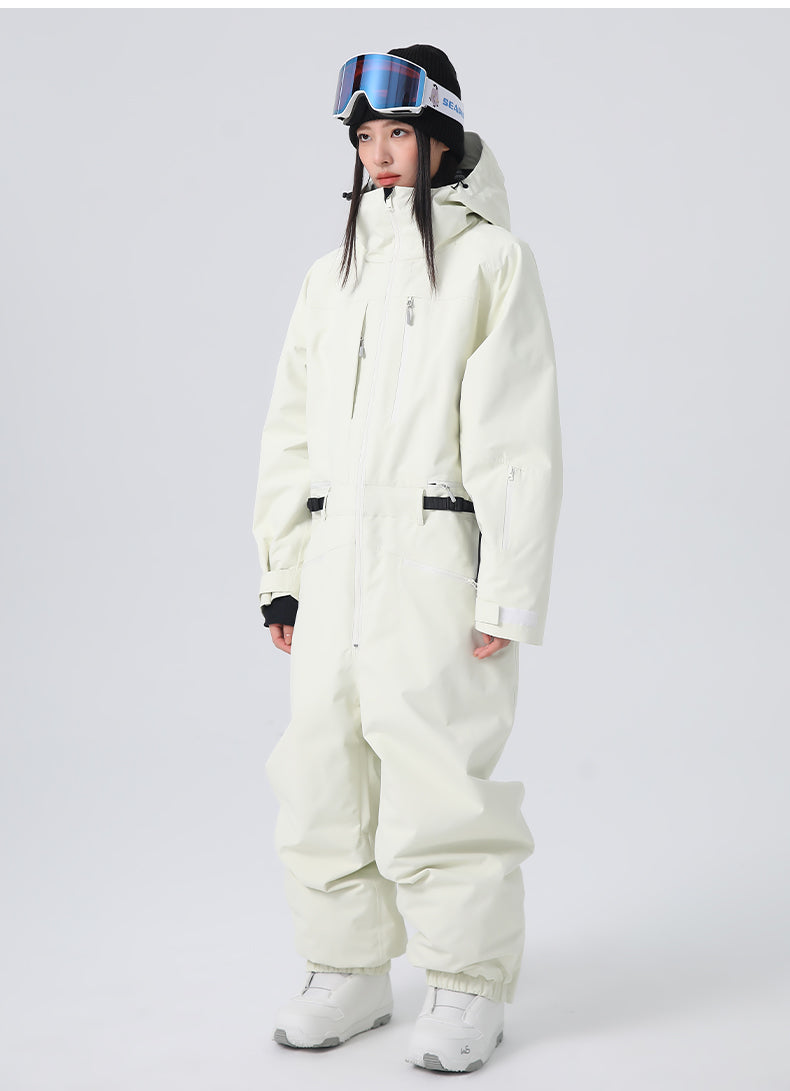3L Waterproof One-Piece Ski Suit 20K - Unisex | Searipe
