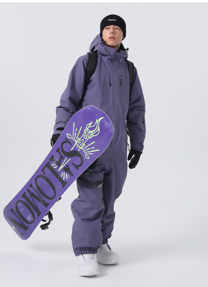 3L Waterproof One-Piece Ski Suit 20K - Unisex | Searipe