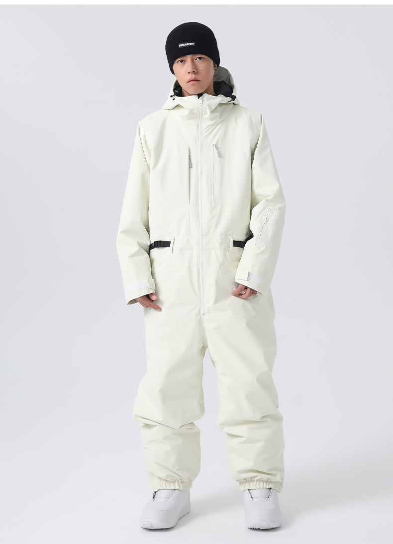 3L Waterproof One-Piece Ski Suit 20K - Unisex | Searipe