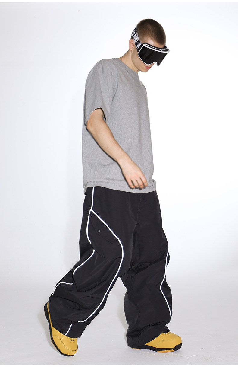 EdgeShell 3L Reflective Snow Pants – Unisex | Gsou Snow