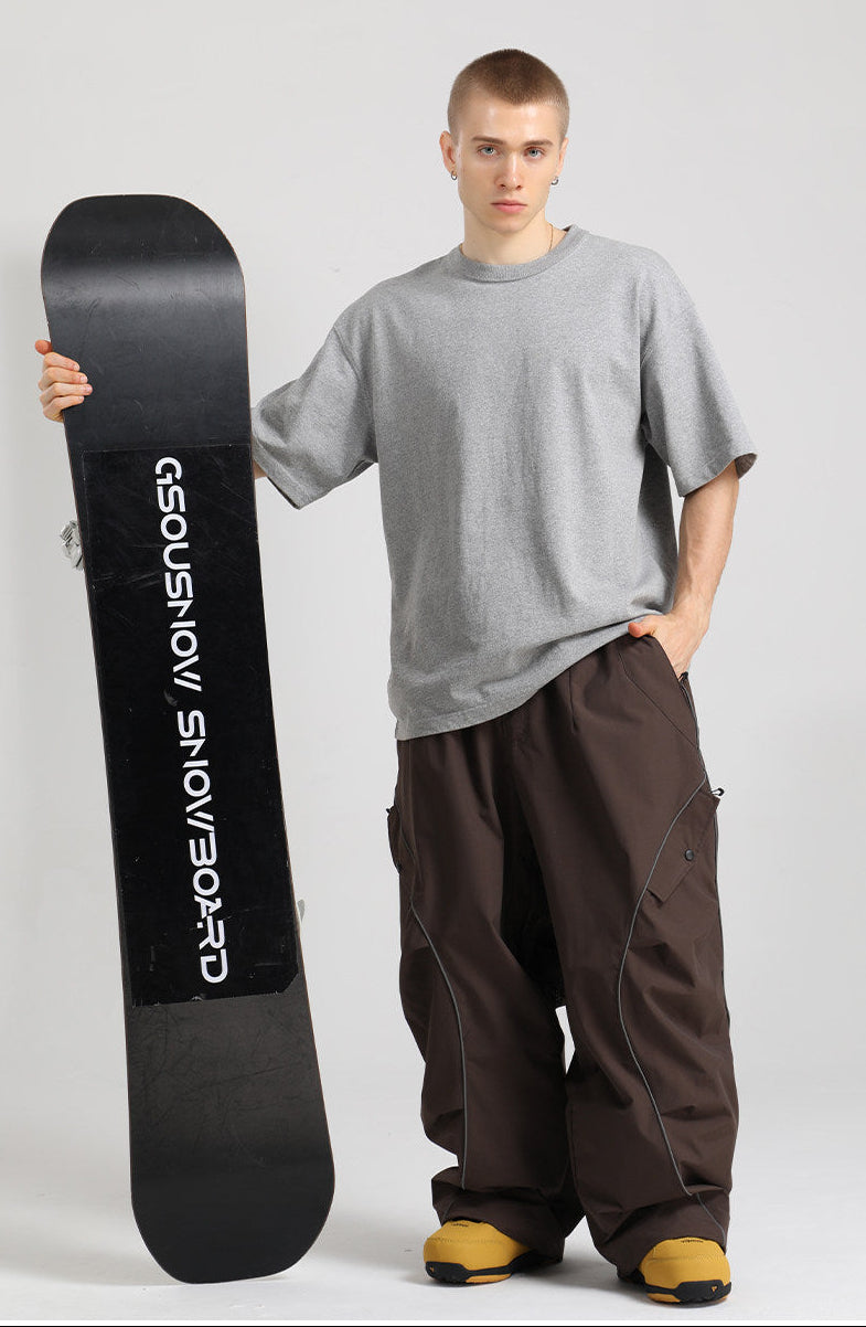 EdgeShell 3L Reflective Snow Pants – Unisex | Gsou Snow