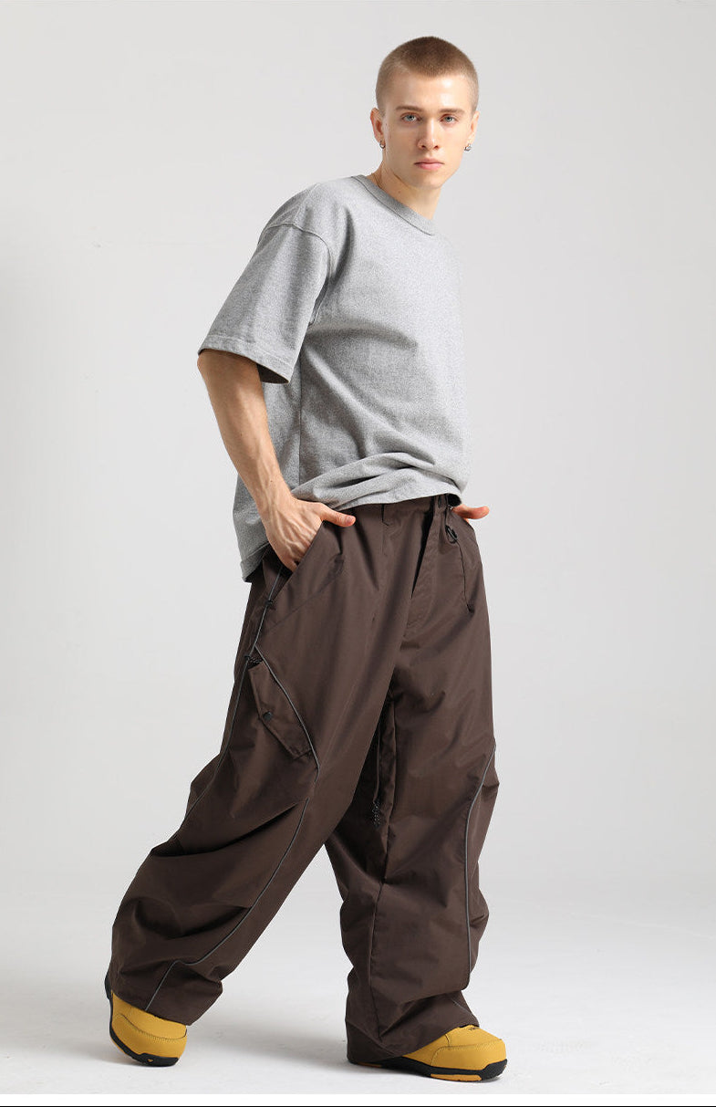 EdgeShell 3L Reflective Snow Pants – Unisex | Gsou Snow