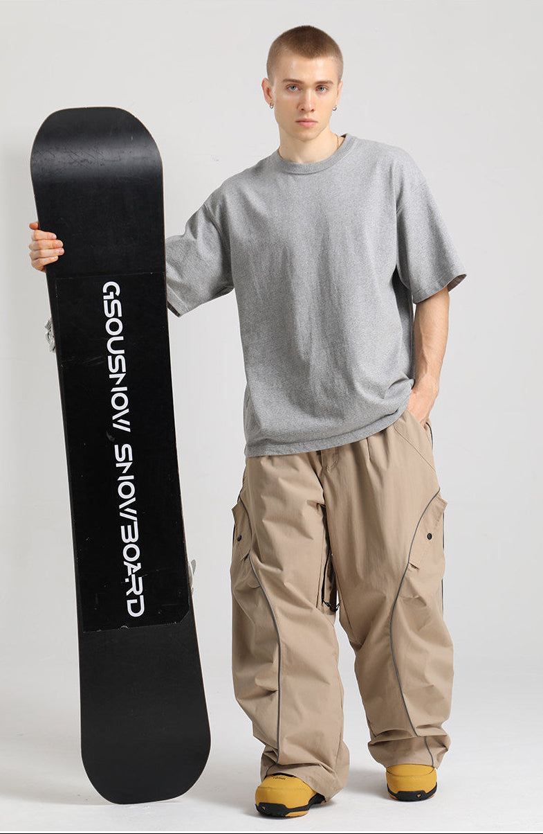 EdgeShell 3L Reflective Snow Pants – Unisex | Gsou Snow