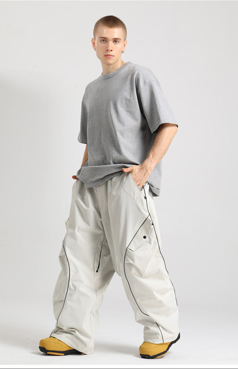 EdgeShell 3L Reflective Snow Pants – Unisex | Gsou Snow