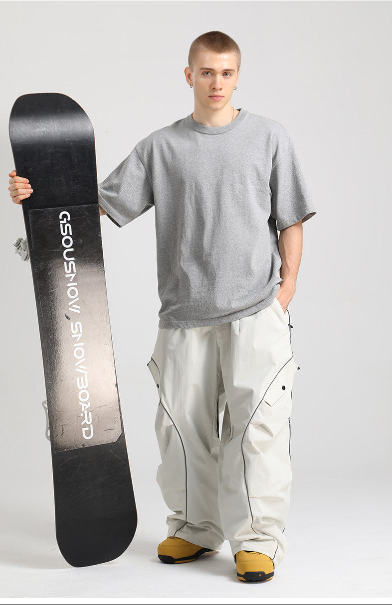 EdgeShell 3L Reflective Snow Pants – Unisex | Gsou Snow