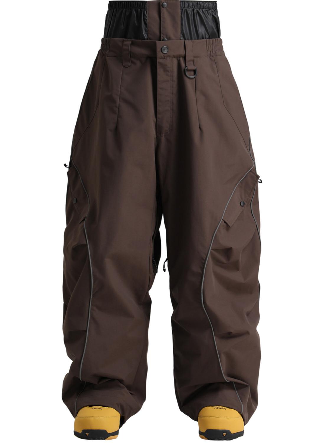 EdgeShell 3L Reflective Snow Pants – Unisex | Gsou Snow