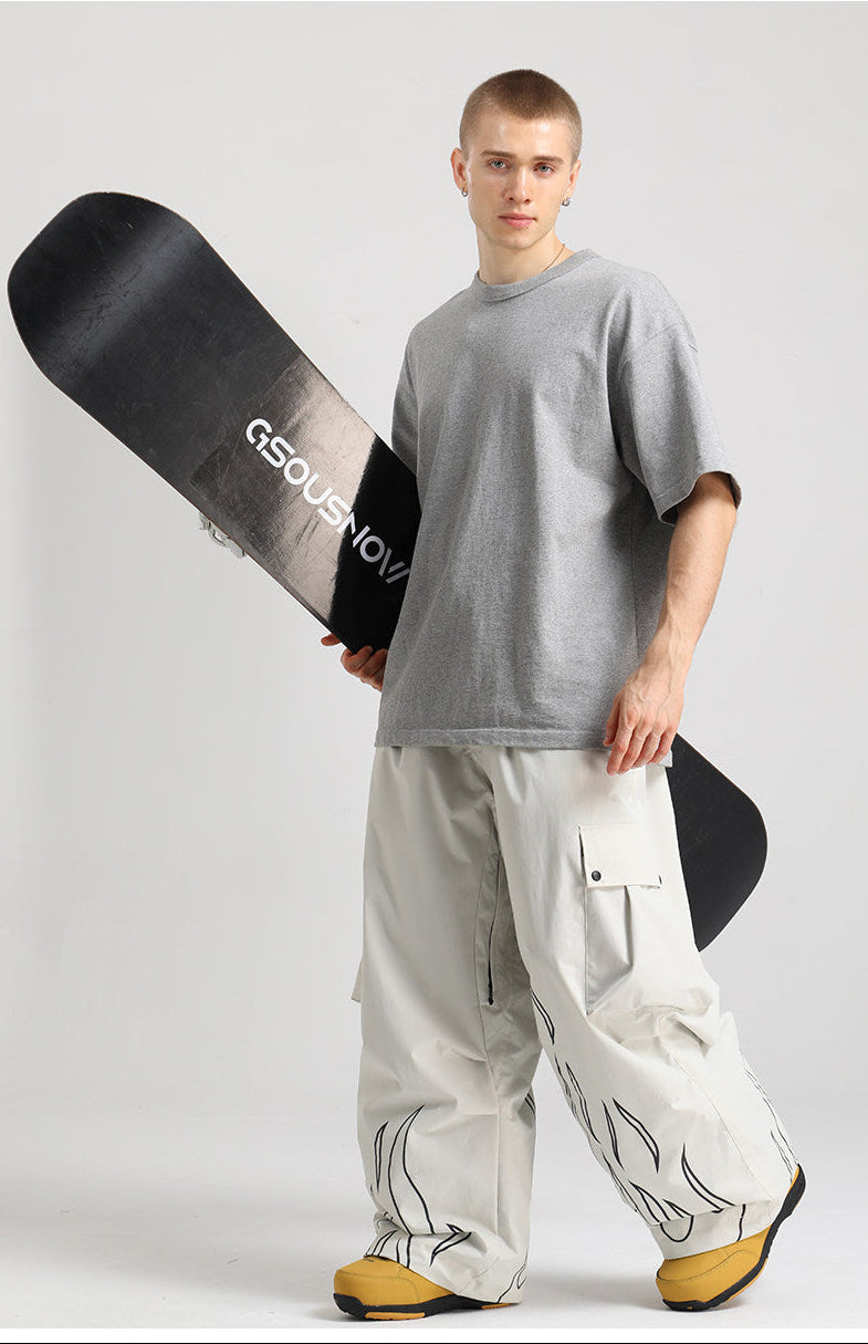 FlameTrack Waterproof Snow Pants – Unisex | Gsou Snow