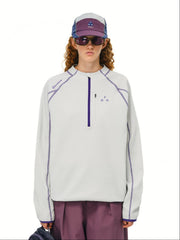 Quick-Dry UPF50+ Half-Zip Active Long Sleeve Top – Unisex | FPA