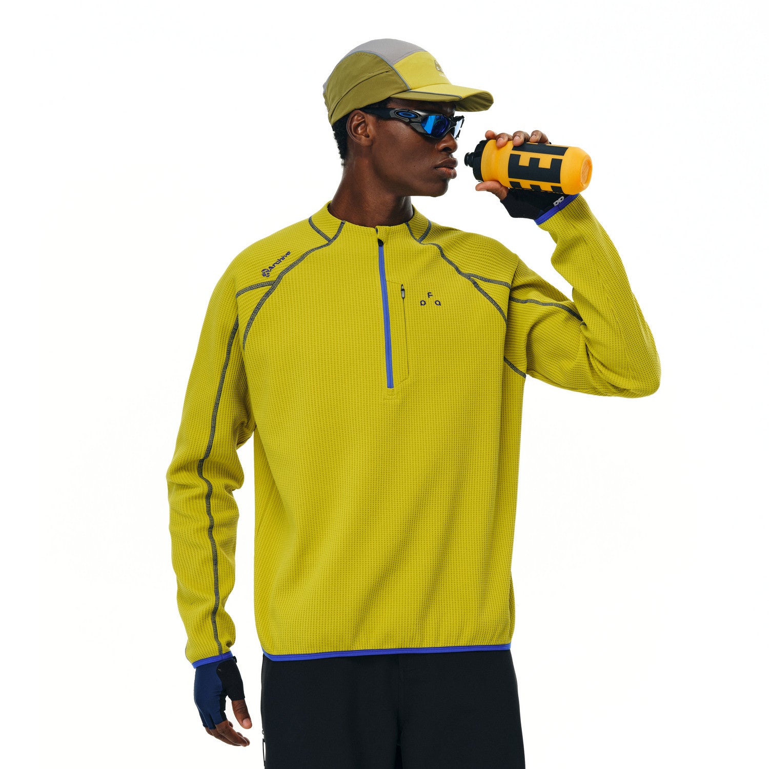 Quick-Dry UPF50+ Half-Zip Active Long Sleeve Top – Unisex | FPA