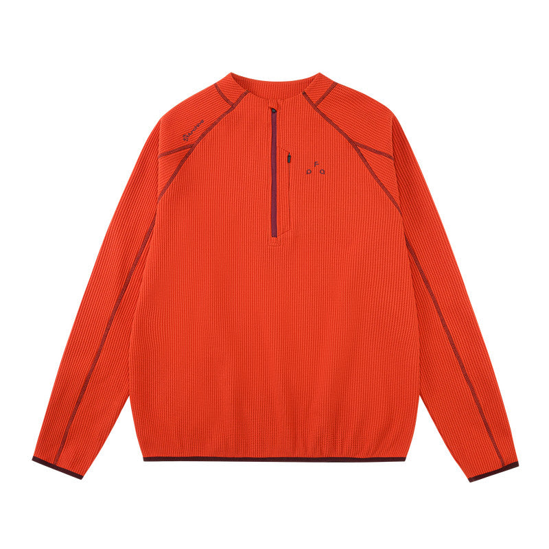 Quick-Dry UPF50+ Half-Zip Active Long Sleeve Top – Unisex | FPA