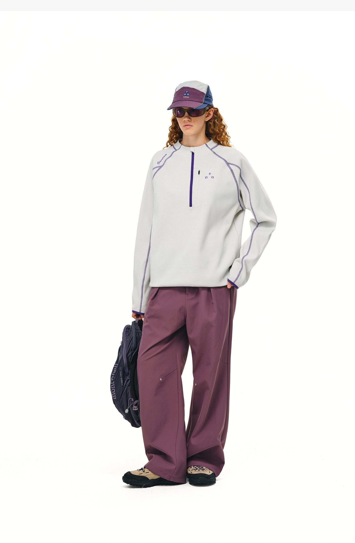 Quick-Dry UPF50+ Half-Zip Active Long Sleeve Top – Unisex | FPA