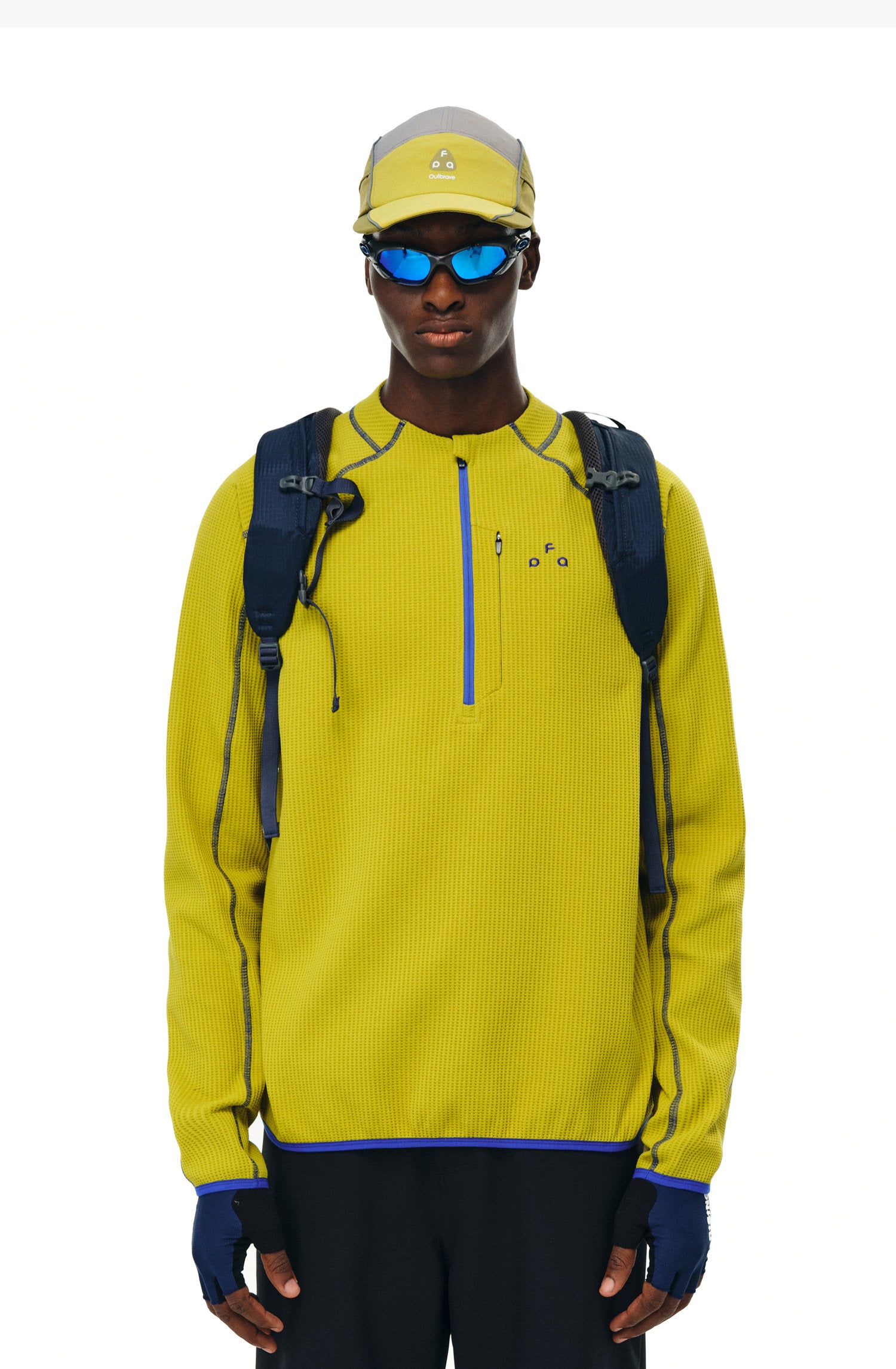 Quick-Dry UPF50+ Half-Zip Active Long Sleeve Top – Unisex | FPA