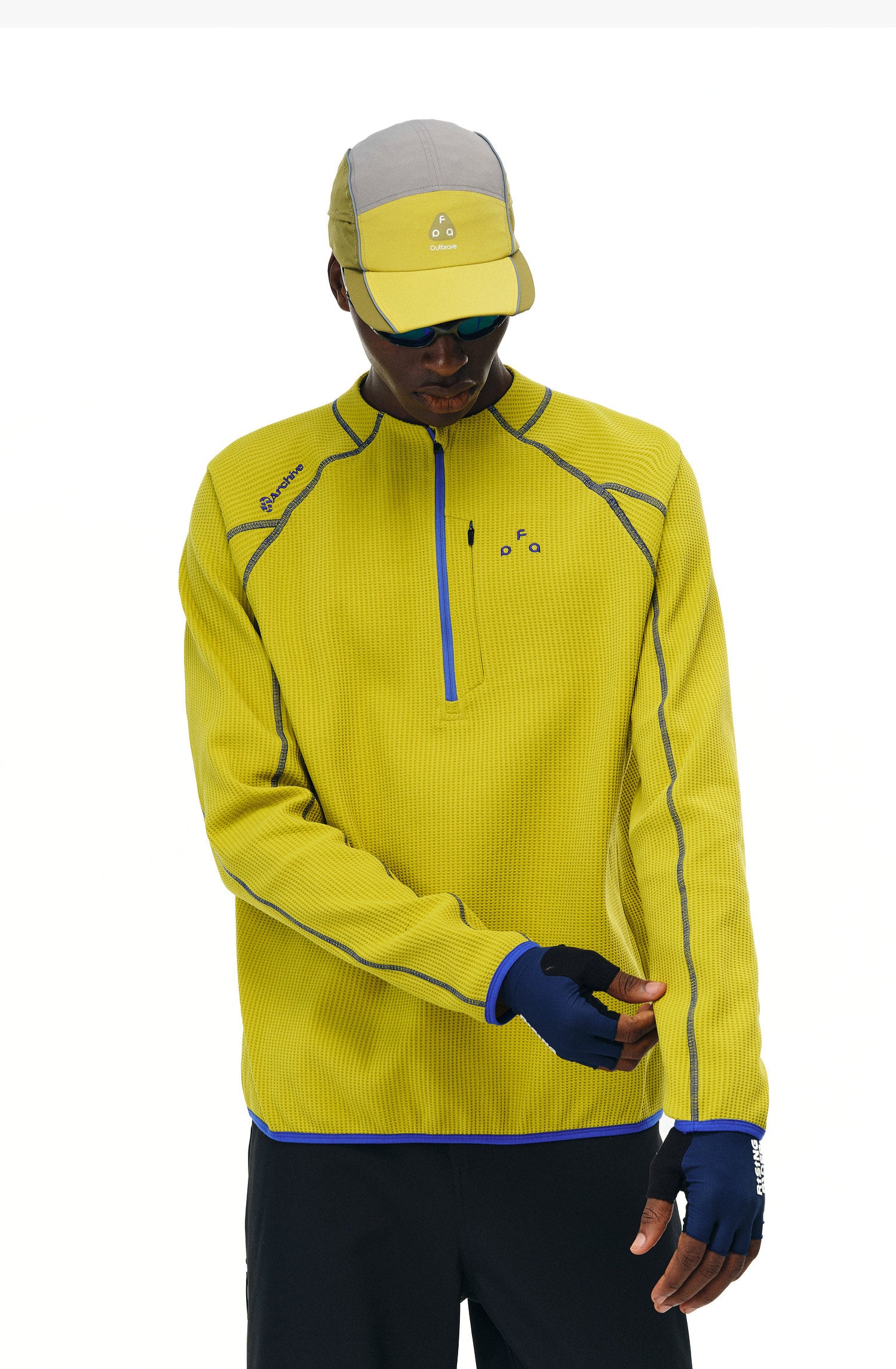 Quick-Dry UPF50+ Half-Zip Active Long Sleeve Top – Unisex | FPA