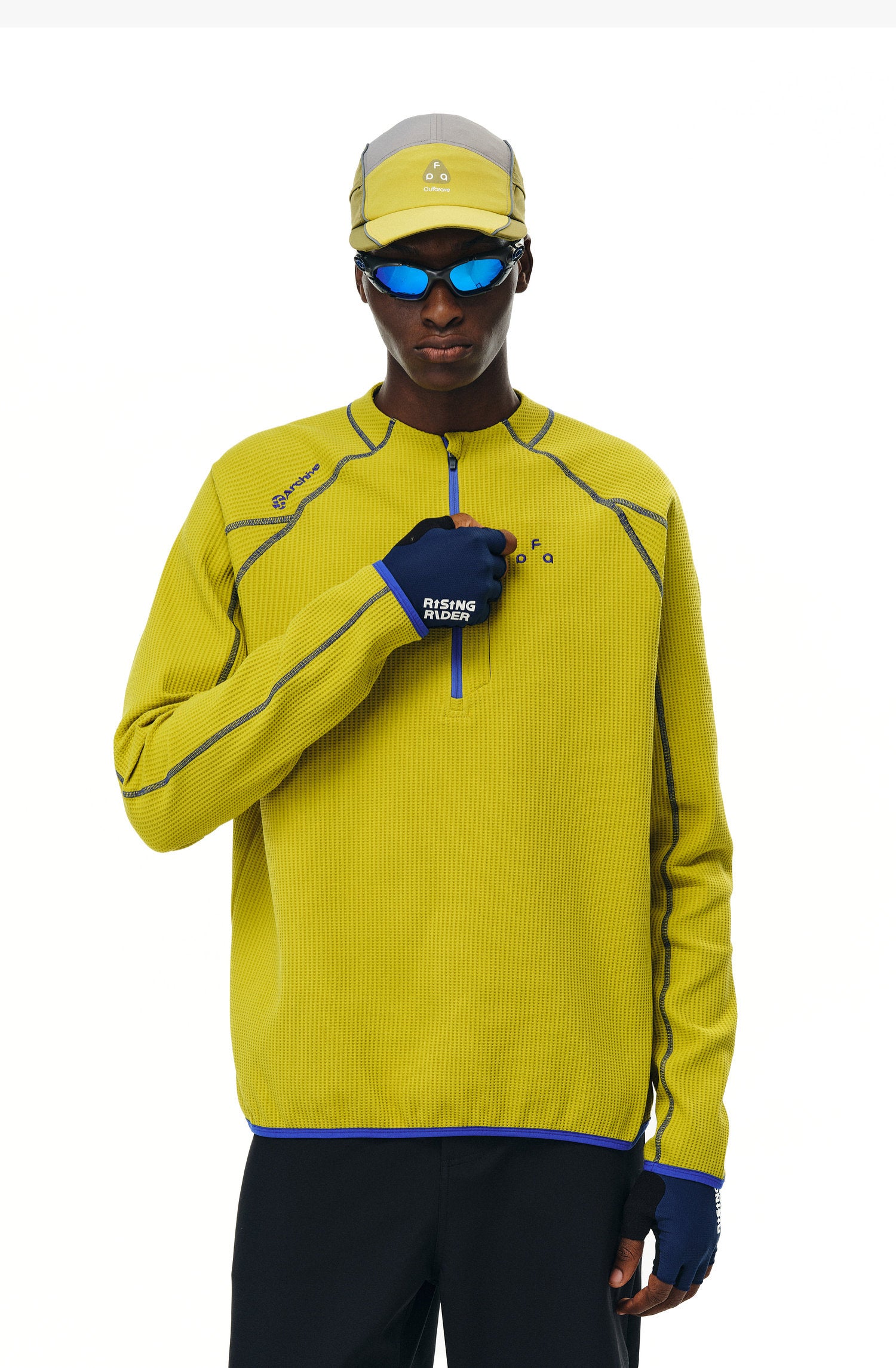 Quick-Dry UPF50+ Half-Zip Active Long Sleeve Top – Unisex | FPA
