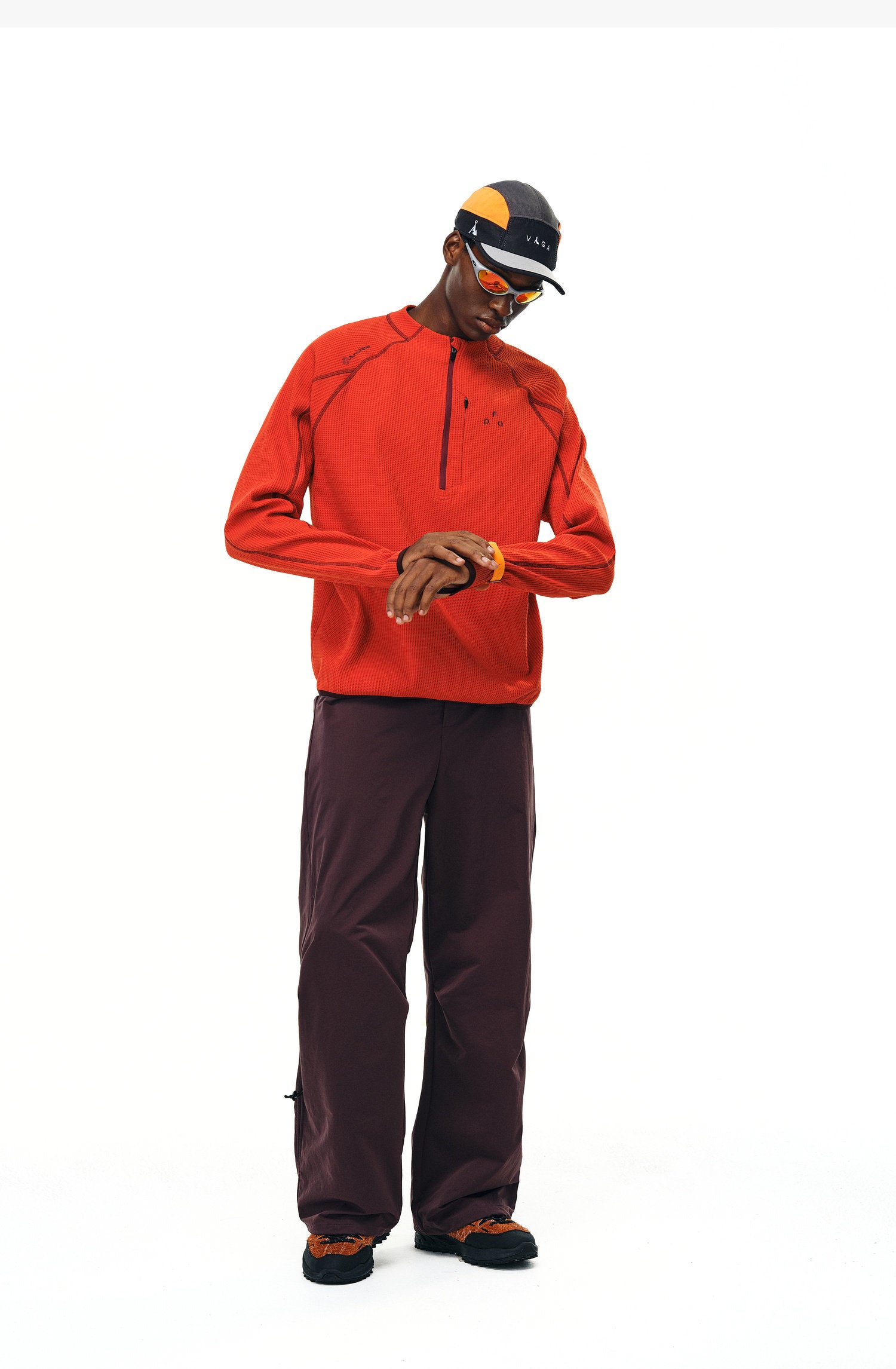 Quick-Dry UPF50+ Half-Zip Active Long Sleeve Top – Unisex | FPA